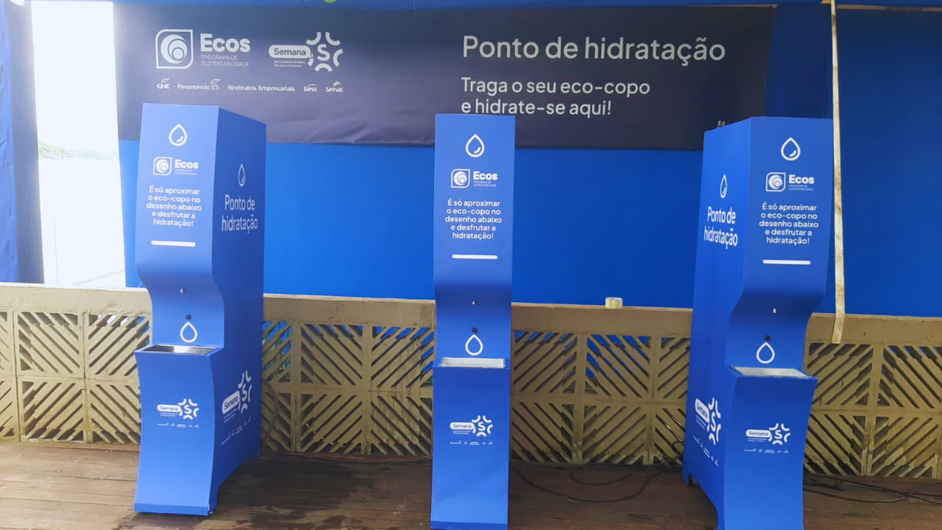 Estações de Hidratação para Eventos Corporativos | RefilMe