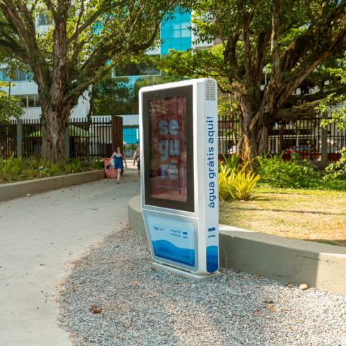 ERA Digital: Estação de Hidratação para fornecimento de água em espaços urbanos e públicos